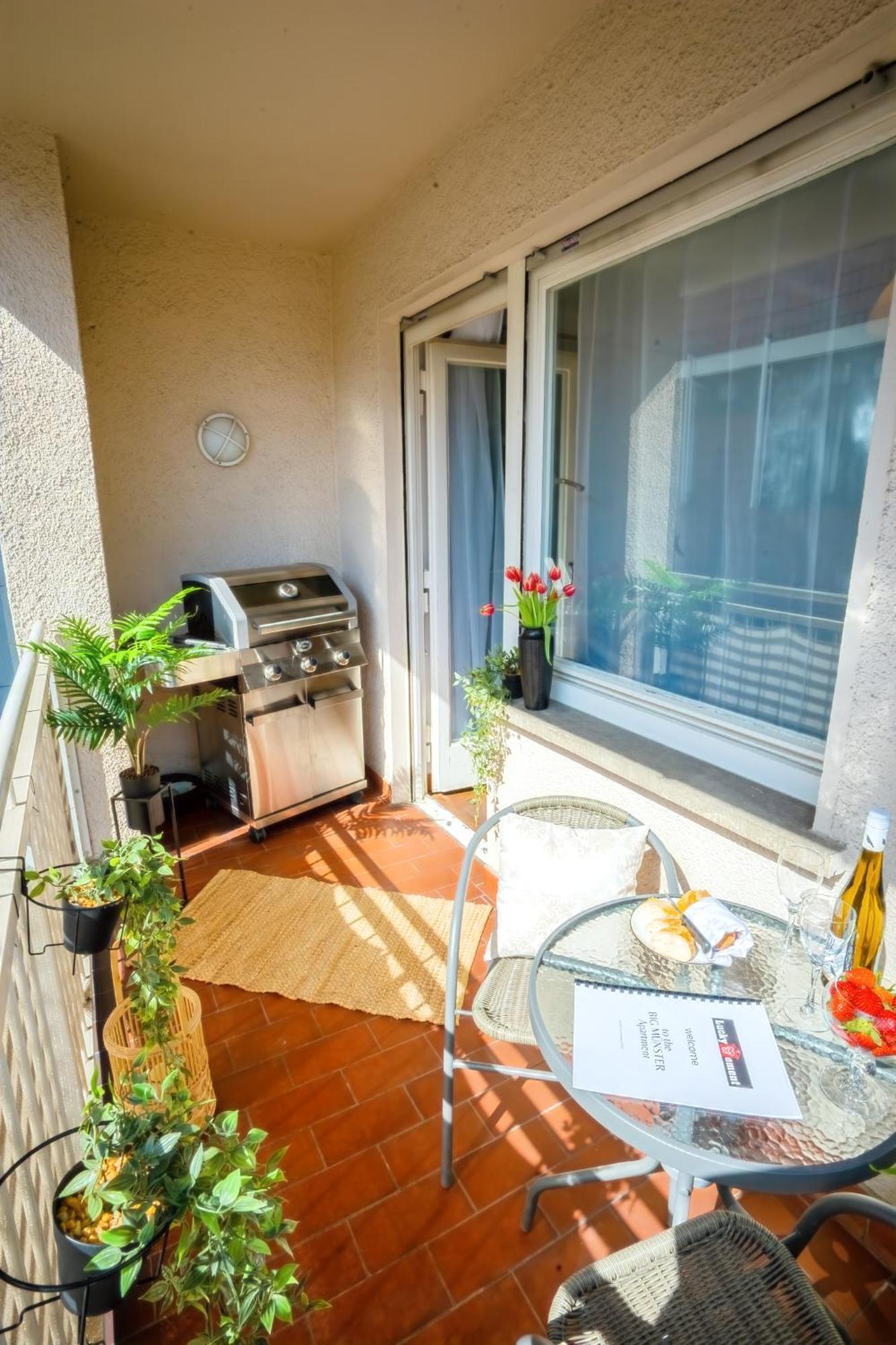 The Big Muenster Fuer Bis Zu 12, Whirlpool, Sauna, Zentral, Tischfussball, Balkon, Gasgrill Ulm Zewnętrze zdjęcie