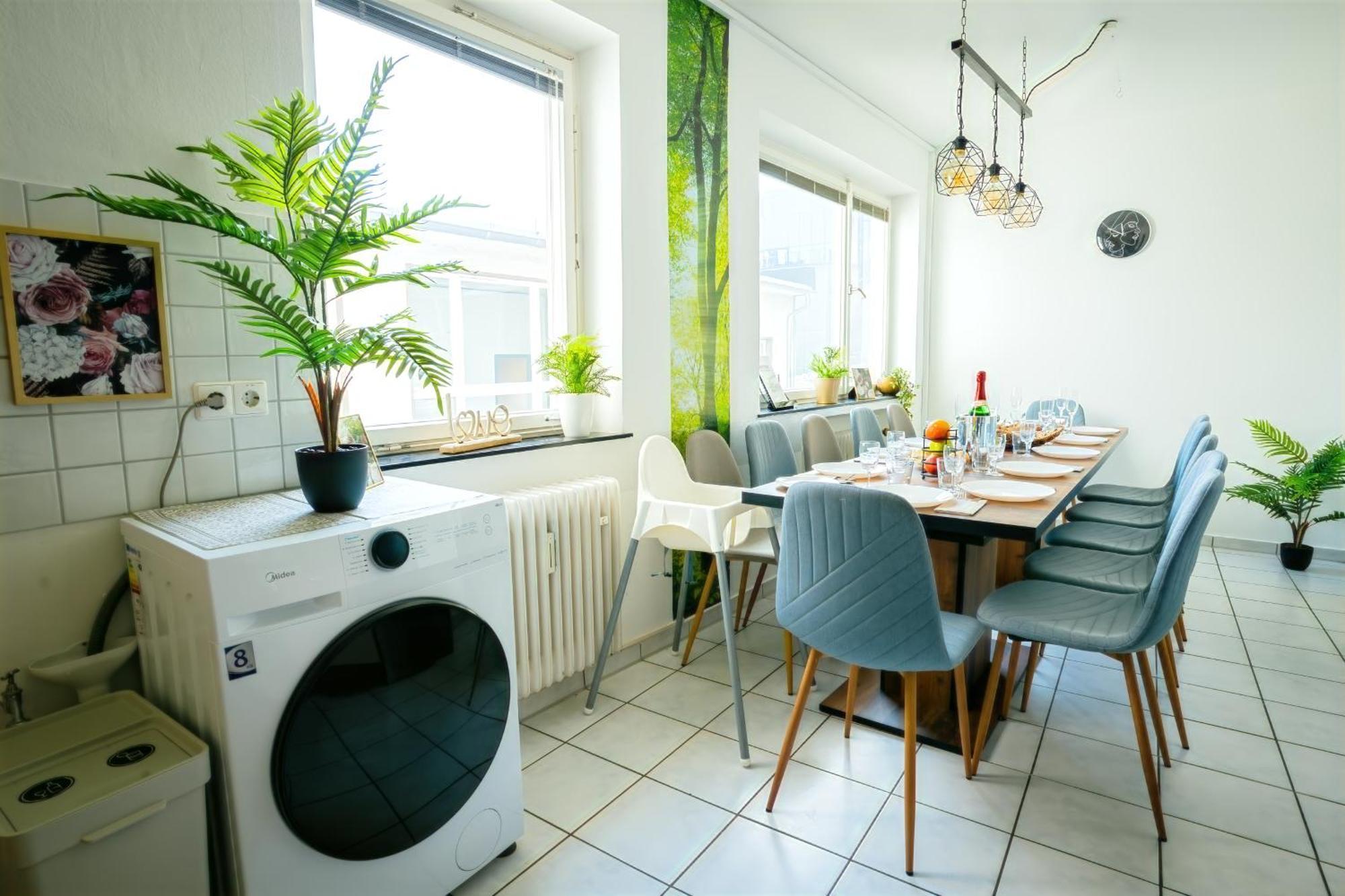 The Big Muenster Fuer Bis Zu 12, Whirlpool, Sauna, Zentral, Tischfussball, Balkon, Gasgrill Ulm Zewnętrze zdjęcie