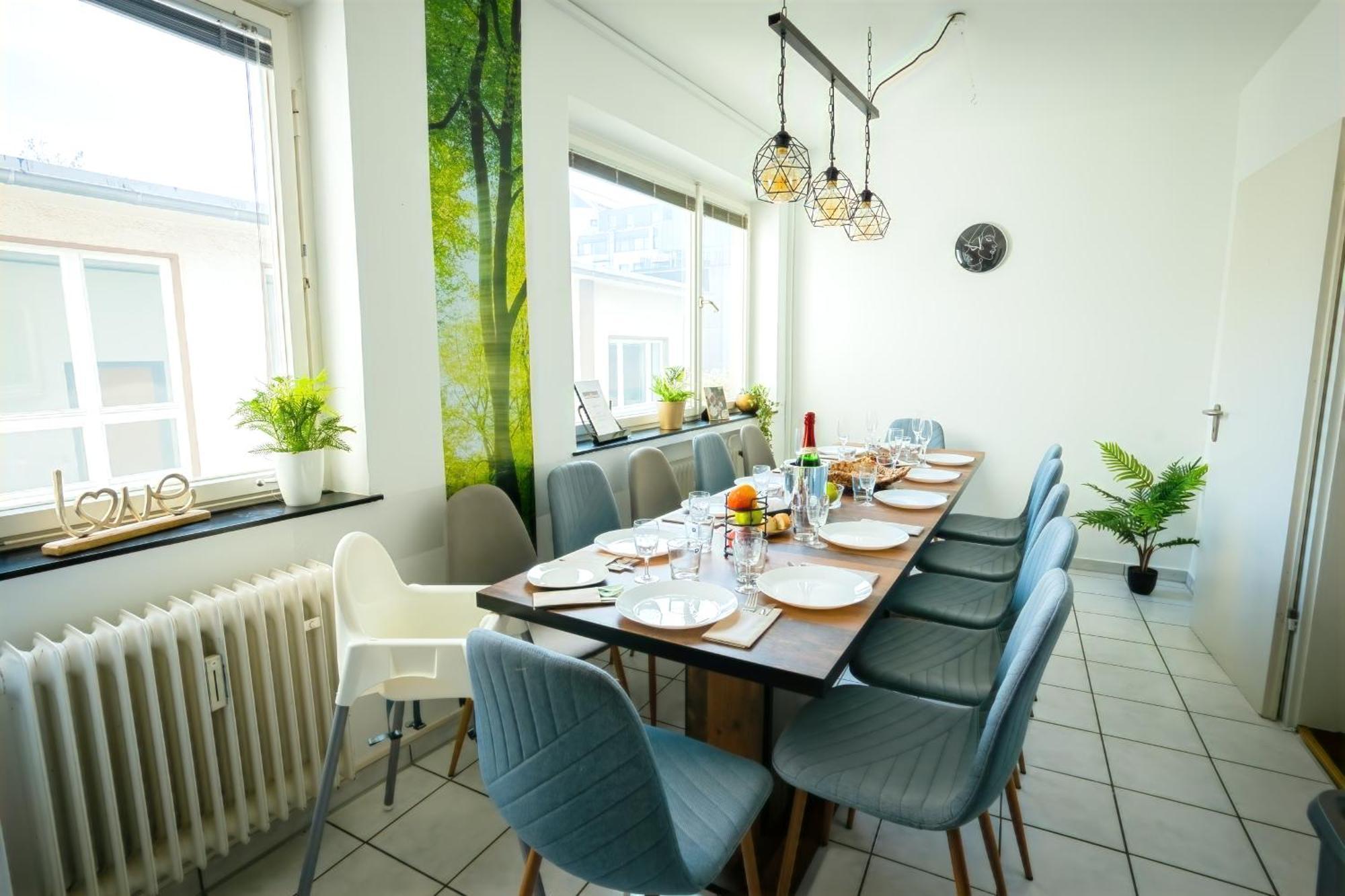 The Big Muenster Fuer Bis Zu 12, Whirlpool, Sauna, Zentral, Tischfussball, Balkon, Gasgrill Ulm Zewnętrze zdjęcie
